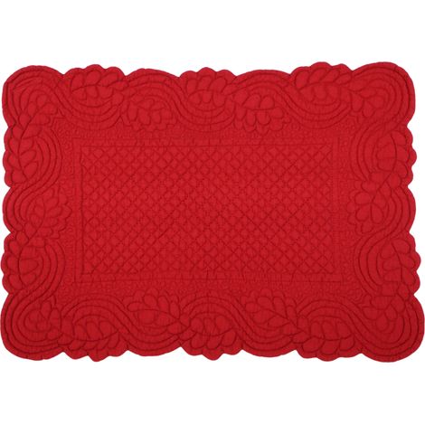 Set de table morphée miel Rouge 30x50 cm
