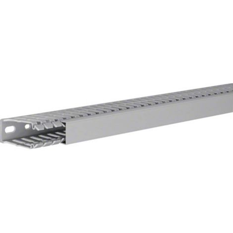 Hager BA760025 Canale porta cavi (L x L x A) 2000 x 25 x 60 mm 1 pz. Grigio Pietra