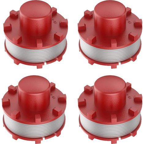 3405096 Pack of 4 spools of trimmer line for GE-CT 36/30 LI E SOLO, AGILLO 36/255 BL, AGILLO 18/200, 2 mm diameter, 8 m long (1/5)