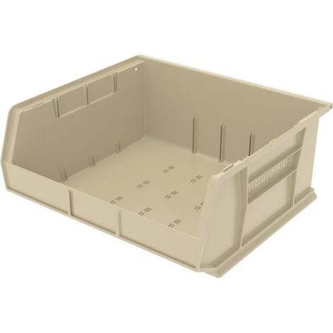 38,1 cm par 40,6 cm par 17,8 cm de rangement en plastique empilables à suspendre Poubelle, Berry, 6-pack (1/3)