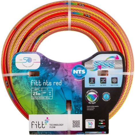 .Tubo Magliato NTS RED Diametro 3/4" Rotolo 25 Metri (1/3)