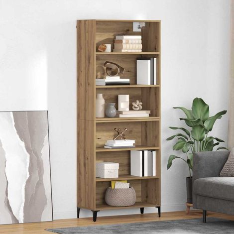 vidaXL  Highboard  Artisan Oak 69.5 x 34 x 180 cm Engineered Wood