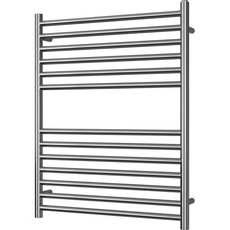 Aston - Stainless Steel Heated Towel Rail - H800mm x W600mm - Straight (1/3)