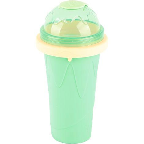 Kreative Smoothie-Becher, tragbare Reisebecher aus Kunststoff (1/5)