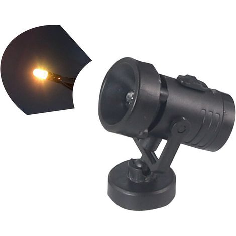 Juego de 4 focos LED, accesorio de iluminación para figuras, luz multicolor, para modelos de anime, decoración de modelos. (1/5)