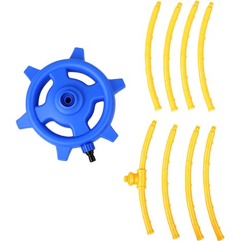 Arroseur circulaire pour enfants, rotatif à 360°, jouet de jet d'eau pour garçons, filles et animaux de compagnie, idéal pour s'amuser en famille pendant l'été dans le jardin ou sur la pelouse. (1/5)