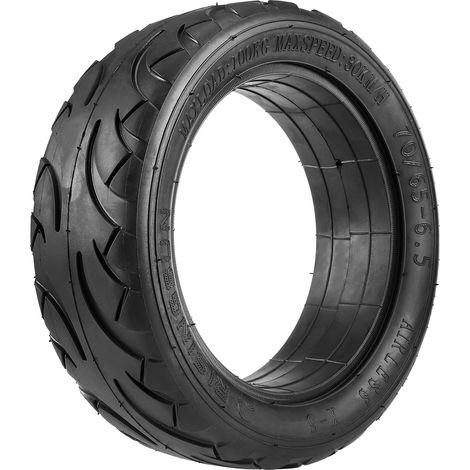 Pneus Jiangxin 70/65-6.5 pleins de 10 pouces, renforcés, antidérapants et résistants à l'usure, pour accessoires de scooter (1/5)