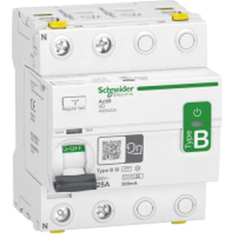 Acti9 2P 25A 300mA B SI-Schalter – Differenzialschutz und hohe Sicherheit
