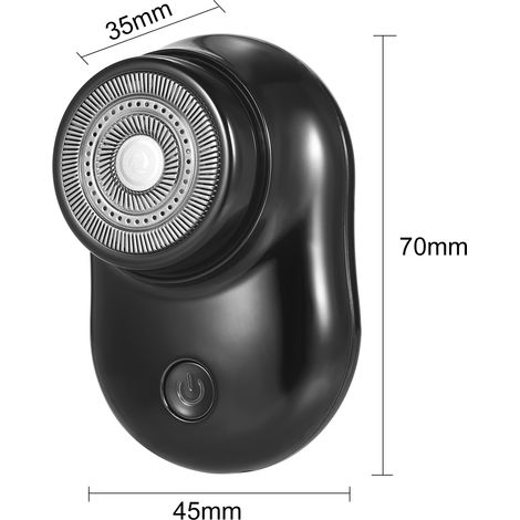 Decdeal Elektrel Bart Trimmer Folie Rasier USB wiederaufladbare kabellose nasse Trockenrasur für Männer