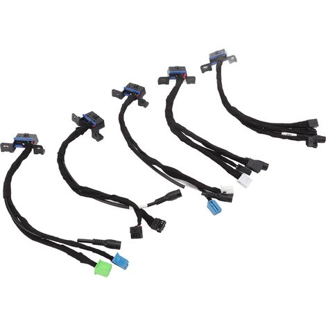 Lot de 5 câbles de test EIS ELV pour diagnostic OBD, détection de métaux lourds, compatibles avec Mercedes W204, W212, W166, W164 et W221. (1/5)