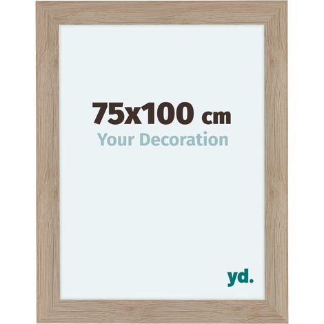 yd. - Cadre photo 75x100 - Chene Clair - MDF - Como (1/5)