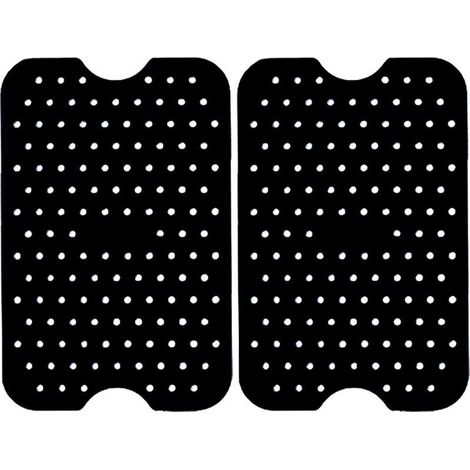 Lot de 2 protections anti-éclaboussures fonctionnelles pour friteuses à air chaud (1/4)