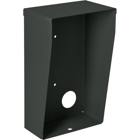 Toit de protection pour interphone - Orno - Anthracite - 120 x 202 x 82 mm - Montage extérieur (1/2)