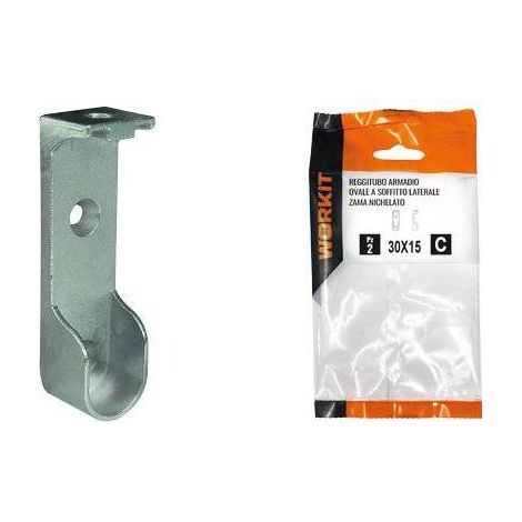 3,0 x REGGITUBO ARMADIO OVALE A SOFFITTO SELF WORKIT