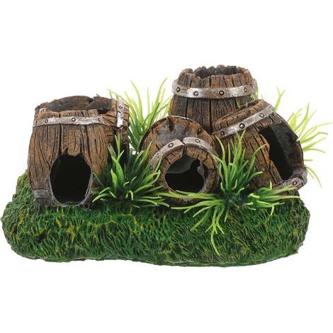 Aquariumdekoration, Unterschlupf für Fische und Garnelen, Bruthöhle, Aquariumornament – 11,50 x 8,50 x 6,00 cm (1/2)