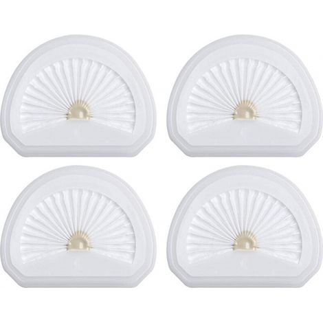 Lot de 4 filtres d'aspirateur à main compatibles avec Black et Decker VLPF10 Filtre de rechange et aspirateur à main Dustbuster HLVA315J HLVA320J00 N575266, remplace la pièce N600601 (1/5)