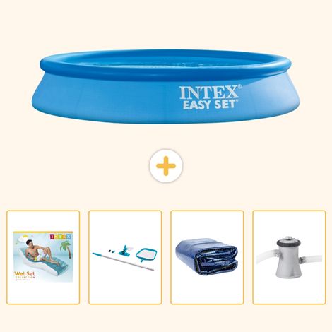 Intex Piscine Easy Set Ronde - 305x61 cm - 5-pièces S134 (1/5)