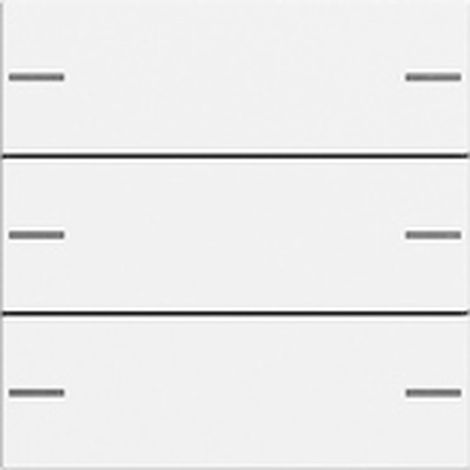 Gira Set de touches 3f Tastsens.4.55 Blanc pur m [575327], 5753 27