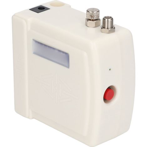 Kit aérographe double action avec compresseur d'air, filtre à huile et à eau, tuyau de raccordement et connecteur pour maquillage, 100-240 V, blanc, prise européenne