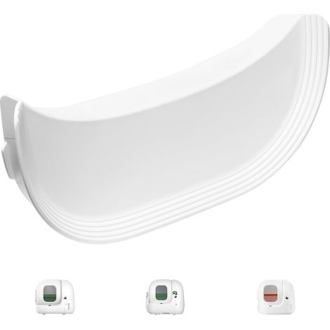 Entrée Surélevée Clôture pour Pura Max 2 Litiere Chat Autonettoyante, Accessoires, Déflecteurs pour Éviter Les Fuites D'urine et de Litière (Incompatible PUROBOT Max Pro 2) (1/5)