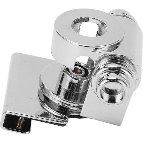 Radioantennenhalterung, Metall, silber, 16-mm-Bohrung, verstellbarer Winkel, passend für Kenwood-Autoradios und LKWs