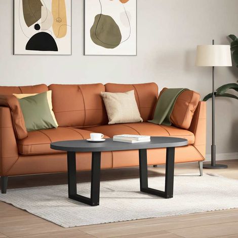 Maison Exclusive - Couchtischbeine V-Form 2 Stück Schwarz 50x(42-