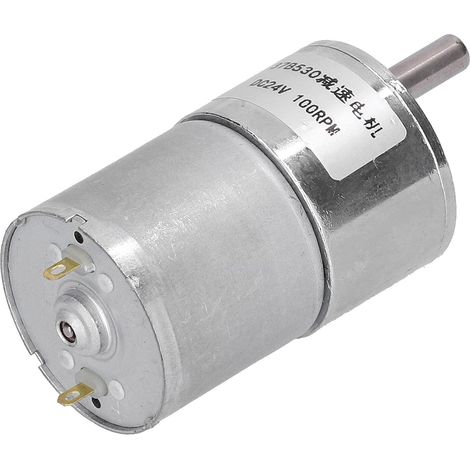 à Engrenages CC, Haute Résistance à L'usure, Réduction de Vitesse 24V, 100 Tr/min, pour Appareils Domotiques (1/5)