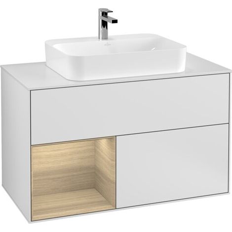 Villeroy & Boch G361PCMT Meuble sous-vasque Finion G36 (1/2)