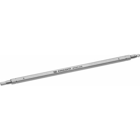 Facom Lame interchangeable, hexagone intérieur 4 mm et tête sphérique 4 mm ATMZ.H4 (1/2)