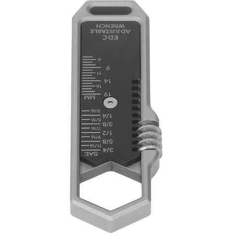 Verstellbarer Mini-Schraubenschlüssel aus legiertem Stahl, verstellbare Größe 9–16 mm, kleiner Metall-Schraubenschlüssel für Holzbearbeitung und Garage (1/5)