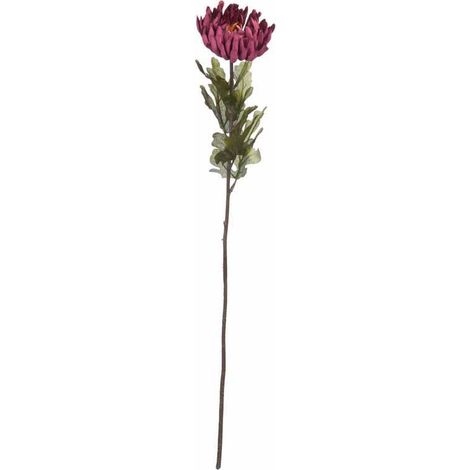 Autumn Spider Chrysanthemum Artificial Flower - Fabric/Plastic - L14 x W14 x H78 cm - Purple
