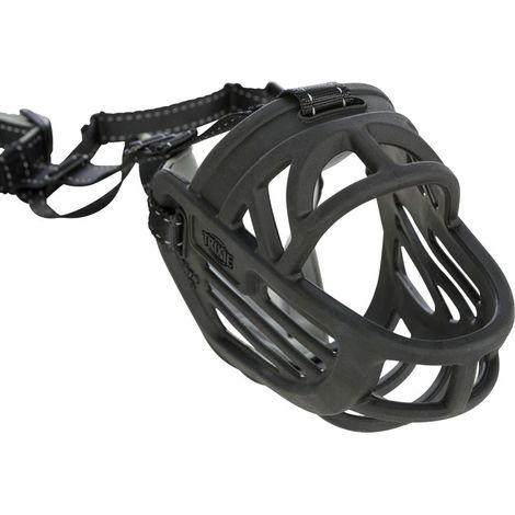 tg. XL-XXL: Museruola flex muzzle in gomma