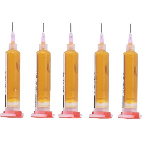 x 10-ml-UV-härtende, lötbare Maskierungstintenpatronen für Leiterplatten – Gelb (1/5)