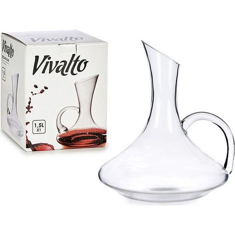 09 - Decanter per Vino (19,5 x 24 x 19,5 cm) - S3601893 (1/2)