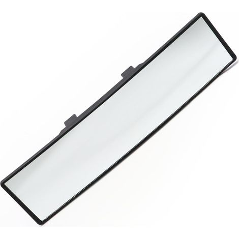 Rétroviseur de Voiture 285×70mm Rétroviseur Auto Grand Angle Panoramique pour SUV Vans Camions Voitures Protection Anti-éblouissement Rétroviseur Intérieur Grand Angle Panoramique Convexe (1/5)