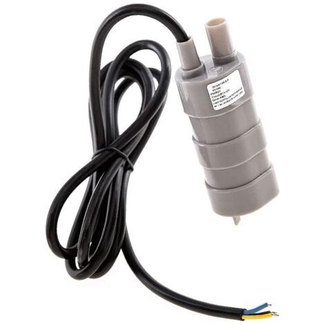 Pompe submersible , mini pompe électrique 12 V, débit de 600 l/h, idéale pour camping-car, bassin, aquarium et fontaine. (1/4)