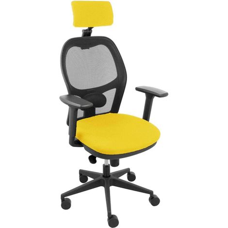 Piqueras-y-crespo Jorquera Ergonomischer Bürostuhl Gelb
