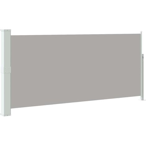 Toldo lateral retráctil 140x300 cm gris vidaXL (1/5)