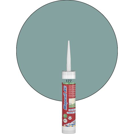 Mapei – Silicone Mapesil AC 310 ml – Mastic hydrofuge anti-moisissure pour joints de carrelage – Élasticité exceptionnelle – Technologie BioBlock