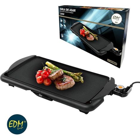 Griddle-Grill 2000w 57x28,5x7cm edm