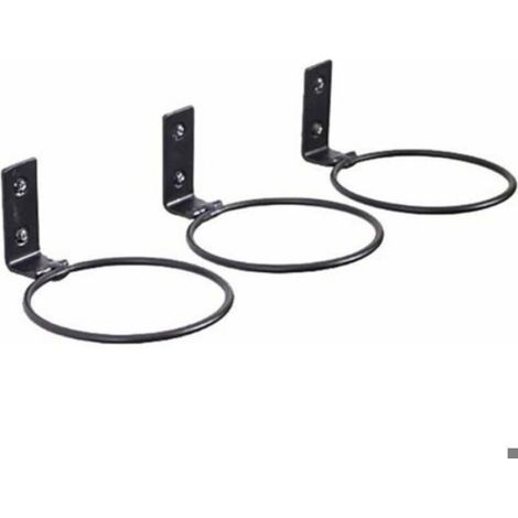 2pcs supports de pot de fleur – en métal noir – design vintage – pour intérieur, balcon et terrasse (1/4)