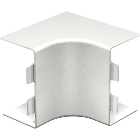 OBO Bettermann Inneneckhaube halogenfrei 60x110mm Polycarbonat/Acrylnitril-Butadien-Styrol reinweiß RAL 9010, 2 Stück, 6175602