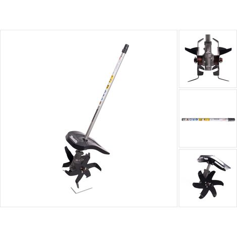 Makita – Outil tête motobineuse 220 mm – Compatible UX01G et DUX60 – Pour désherbage et bêchage – Conception robuste pour jardinage professionnel