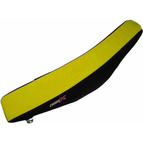 HOUSSE DE SELLE SUZUKI RM 85 02-20 TOP YELLOW- SIDE BLACK (M308-2YB)