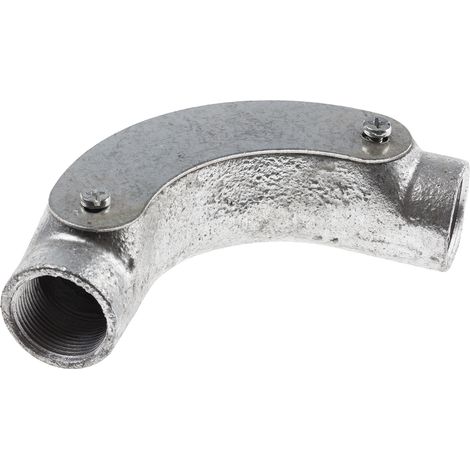 Raccord de gaine RS PRO, taille 25mm en Acier ( Prix pour Paquet de 5 ) (1/2)