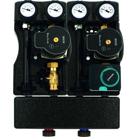 Groupe hydraulique MODULFIT PREMIUM COMPACT XS direct - mélangé avec circulateur et collecteur - Thermador
