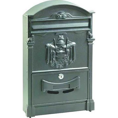 Caja para cartas Blinky Residencia Antracita 26X9X41H