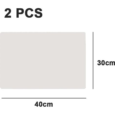Tapis de protection de plan de travail en silicone antidérapant (1/4)