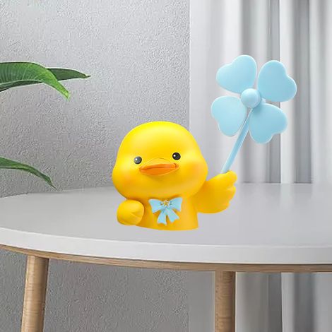 Canard jaune parfum voiture diffuseur bouche d'aération clip accessoire aromathérapie désodorisant auto portable (1/5)