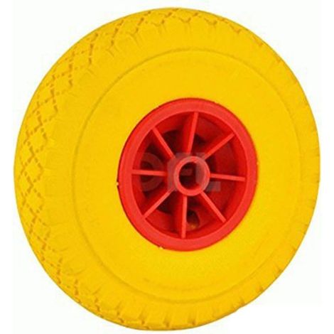 Ruota ruote poliuretano poliuretaniche piena ricambio carrello industriale carrelli -2 Pezzi (1/2)